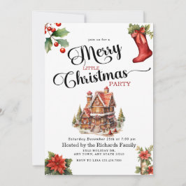 Convites Pão de mel | Festa Alegre Natal
