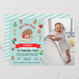 Convites Pão-de-Pão-Rosa Casa Natal Segundo Aniversário