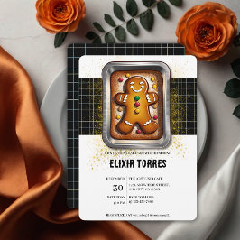 Convites Pão moderno em Pan Chá de fraldas