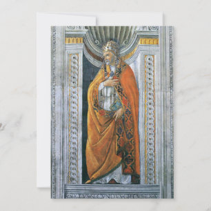 Convites Papa São Sixto II por Sandro Botticelli