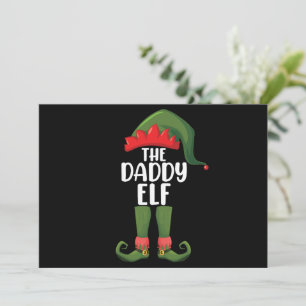 Convites Papai Elfo Família Correspondência Grupo Natal Pap