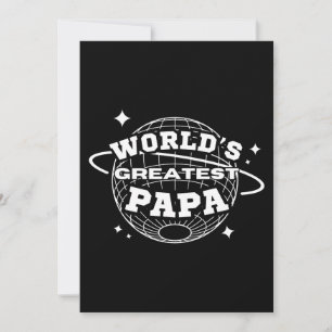 Convites Papai Mais Querido do Mundo