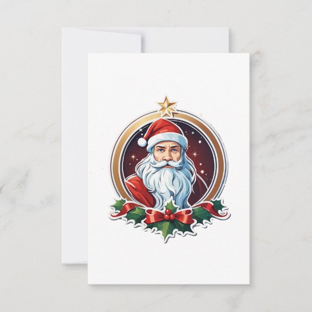 Convites Papai Noel está vindo para a cidade! (Frente)