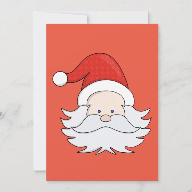 Convites Papai Noel Fofo (Frente)