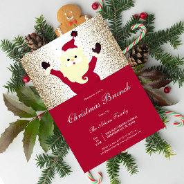 Convites Papai Noel Jingles Divertidos HO HO Festa de Natal