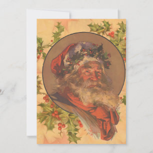 Convites Papai Noel Leyendecker Antigo Vitoriano