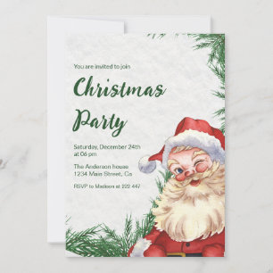 Convites Papai Noel Natal