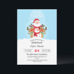 Convites Papai Noel, renas e bonitão<br><div class="desc">santa claus rendeer,  adorável arte colorida comic,  snowflake desenhando título alegria,  nariz amigos congelados,  alegres crianças felicidade animal,  diversão inverno engraçado vermelho,  ilustração de neve do xmas de cartoon,  personagem de feliz de férias snowman,  veado feliz natal,  rena santa claus rendeer, </div>