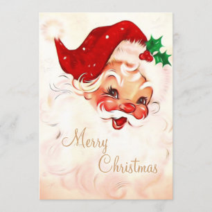 Convites Papai Noel Vintage 4