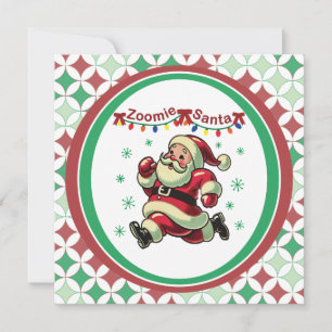 Convites Papai Noel Zoomie Natal