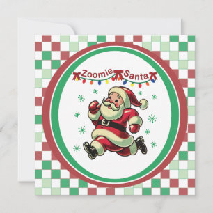 Convites Papai Noel Zoomie Natal