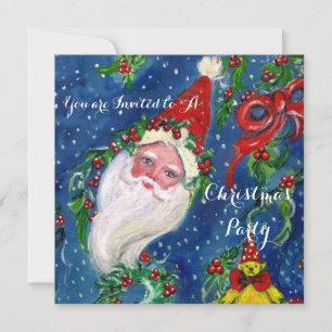 CONVITES PAPAIS NOEIS, CRUZAMENTOS DE NATAL, FESTA HOLIDAY