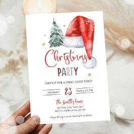 Convites Papais noeis de Natal Jingle e Mingle Holiday