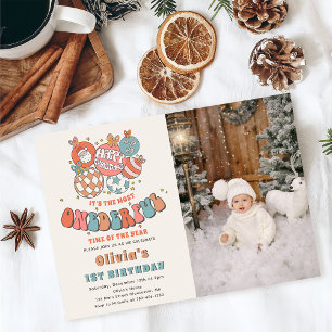 Convites Papais noeis de Natal Retro OneMaravilhoso Primeir