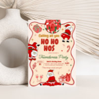 Papais noeis Engraçado Festa de Natal de Amizade