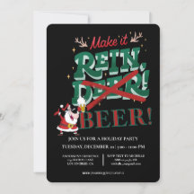 Papais noeis Engraçados Fazem-no Rein Beer Natal F