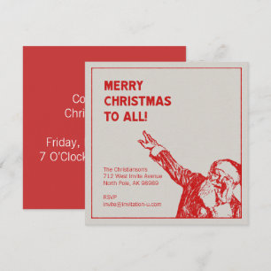 Convites Papais noeis: Feliz Natal para Todos!Parte