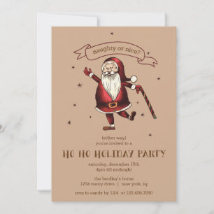 Convites Papais noeis felizes HO Feriado