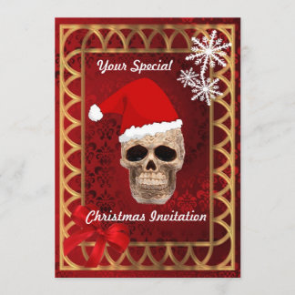 Convites papais noeis góticos engraçados, Natal