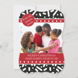 Convites Papel de carta e presentes de Natal na neve