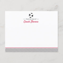 Convites Papel de Carta Vermelho e Preto