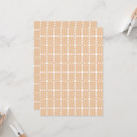 Papel de parede, cor de laranja e branco, com desi