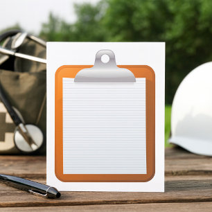 Convites Papel Em Uma Área De Transferência