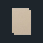 Convites Papel Kraft 3,5" x 5" Personalizado | Matte Ecológ<br><div class="desc">Crie convites personalizados deslumbrantes com nossos cartões de papel Kraft premium de 3, 5" x 5". Perfeitos para casamentos, aniversários e eventos especiais, esses convites ecológicos apresentam um acabamento suave e terroso e espessura de 14 pt (peso de 100 lb). Escolha entre orientações retrato ou paisagem e personalize ambos os...</div>