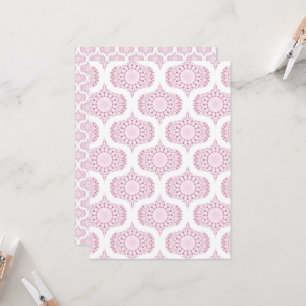 Convites Papel para cópia retrátil do local do Rosa Confett