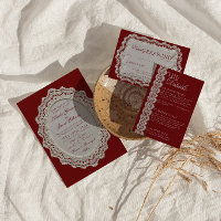 Papel Retro com Renda Dinheiro Antigo Doily Foto C