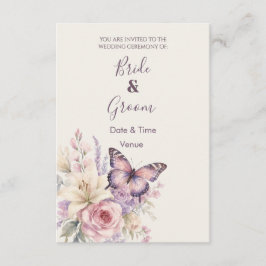 Convites Papelaria Caprichosa de Jardim Floral e Borboleta