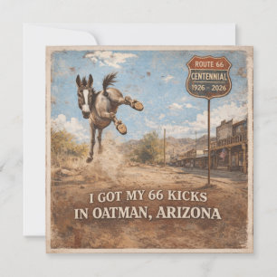 Convites Papelaria da Estação de Burro do Deserto de Oatman