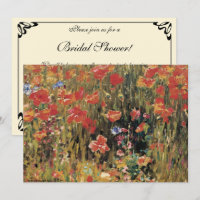 Papoulas de Robert Vonnoh, Impressionismo Vintage