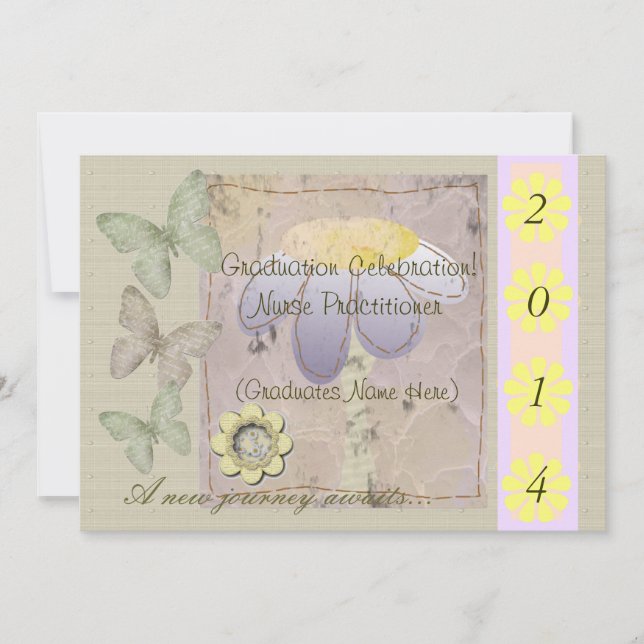 Convites para a graduação de enfermeiro em 2014 (Frente)