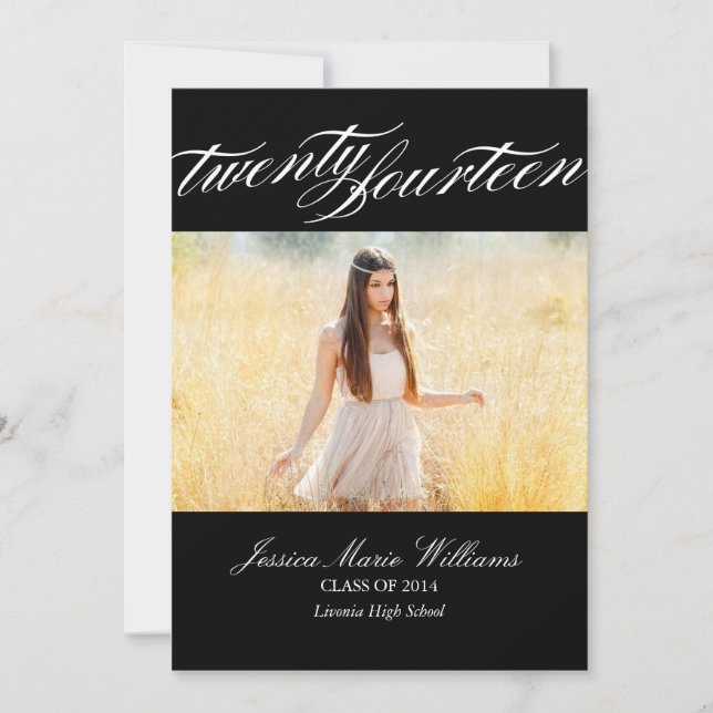 Convites para a graduação do Elegant 2014 (Frente)