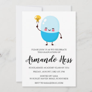 convites para a graduação em farmácia