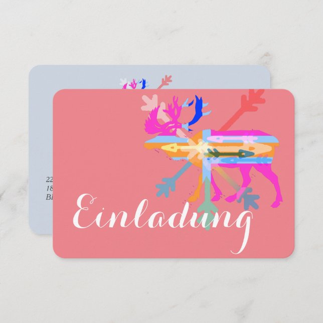 Convites para alergia (Frente/Verso)