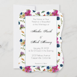 Convites para Assinatura Floral Joyeaux