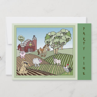 Convites Para Baixo Na Fazenda