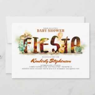 Convites para Bebê Fiesta Mexicano
