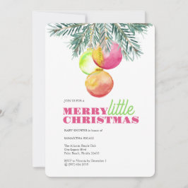 Convites para Bebês de Natal