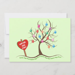 Convites para Caça ao Ovo de Páscoa