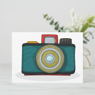 Convites para Câmera de Estilo Retroativo