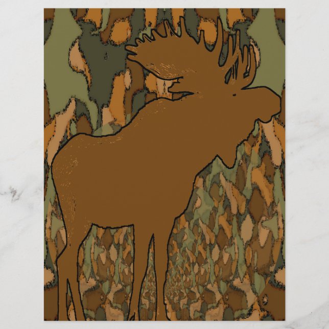 Convites para Camuflagem Moose (Frente)