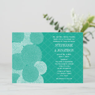 Convites para Casamento Clorítemo Floral Moderno