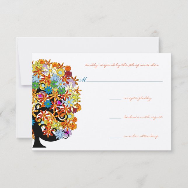 Convites para Casamento de Branqueamento do Lado d (Frente)