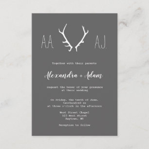 Convites para casamento de chaleiras