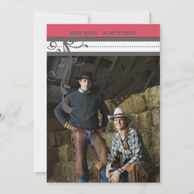 Convites para Casamento de Chandelier, cor-de-rosa (Frente)