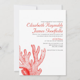 Convites para Casamento de Destino de Bela Praia