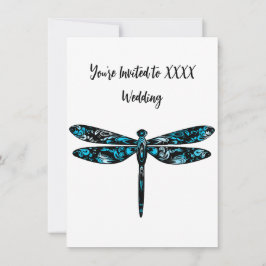 Convites para Casamento de Dragonfly